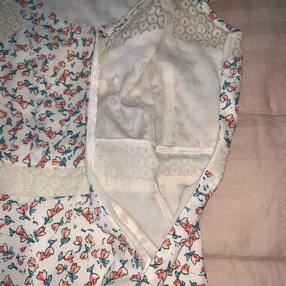 Jessica Simpson Sweater Tunic Floral Mini Dress - Picture 14 of 15